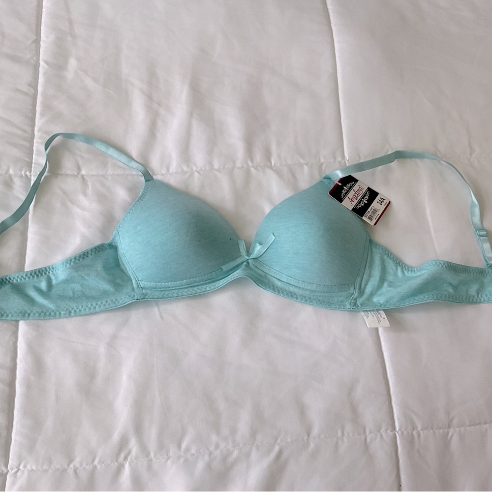 Angelina Aqua Blue Bra